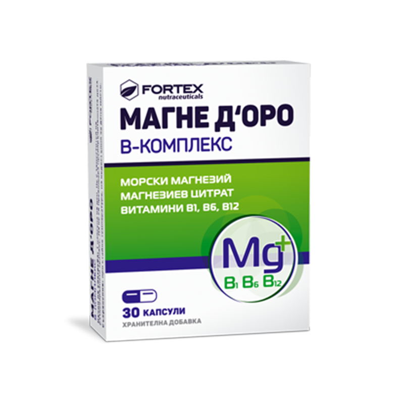 MAGNE D'ORO+B- COMPLEX cps. x 30