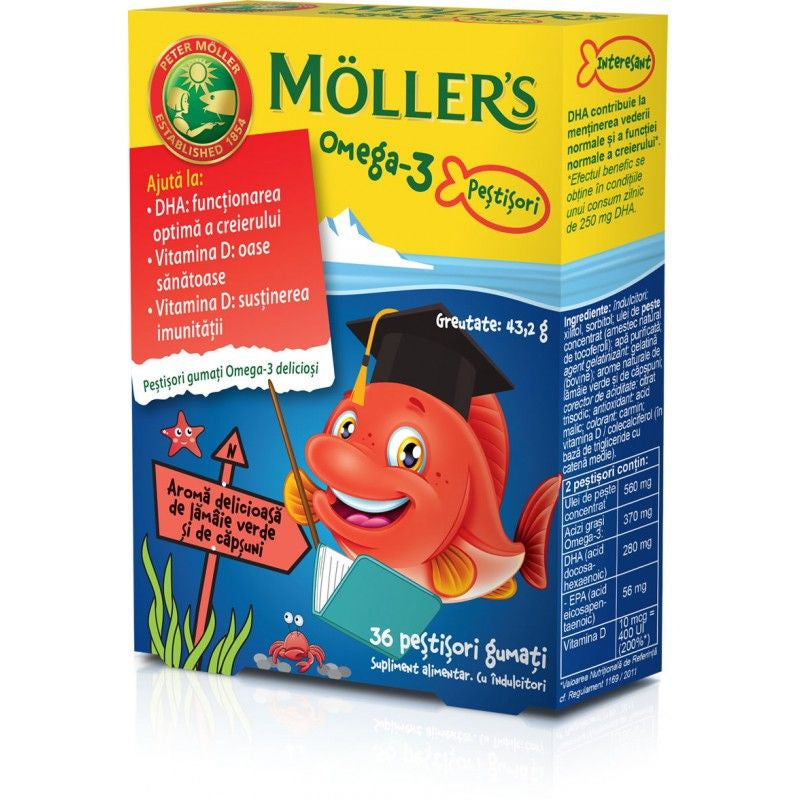 MOLLERS OMEGA3-GUM.RIPCINJA x 36