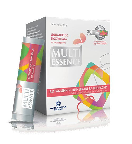 MULTI ESSENCE VITAMINI+MINERALI ZA VOZRASNI tbl. 30 x 50+