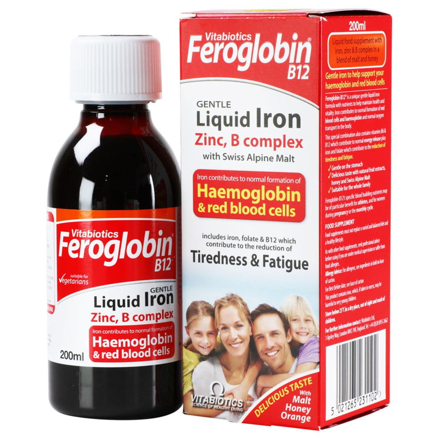 FEROGLOBULIN B12 LIQUID 200 ml