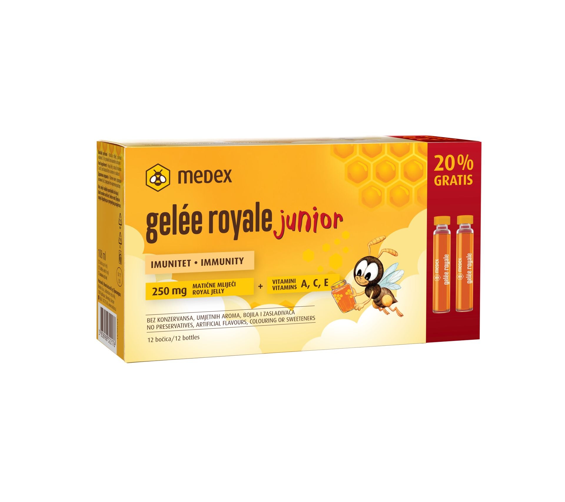 GELEE ROYALE JUNIOR amp. x 10