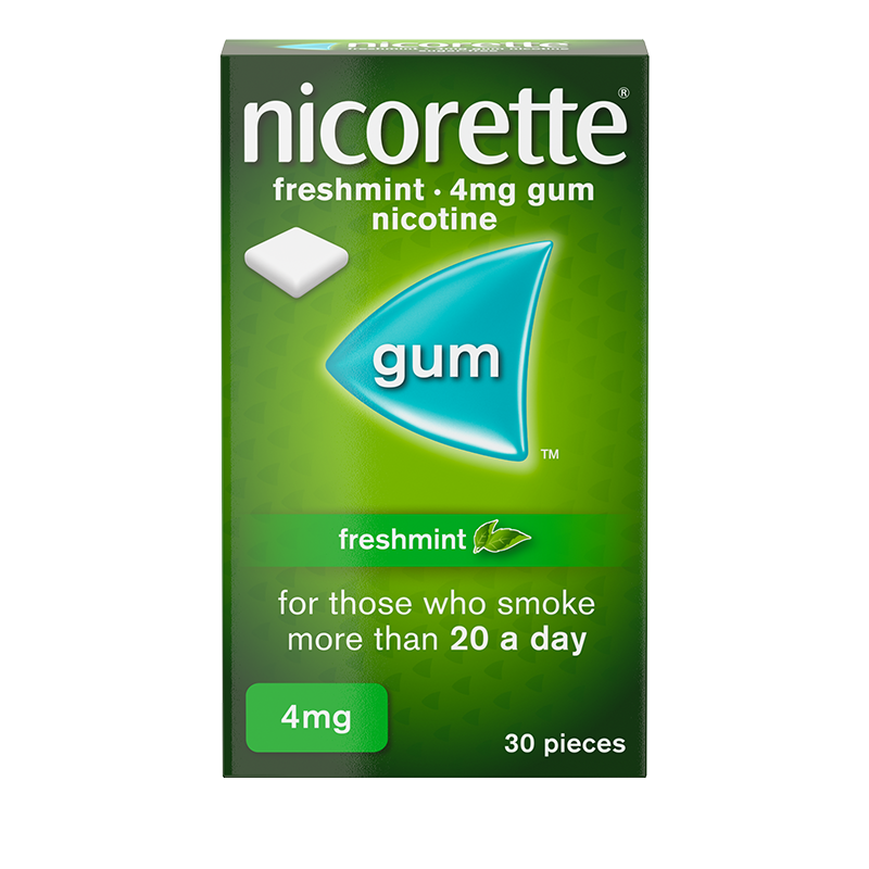 NICORETTE FRESHMINT GUMI ZA DZVAKANJE 30 x 2 mg