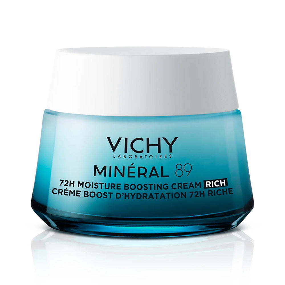 VICHY Mineral 89 Rich Богат крем за интензивна хидратација, 50 ml