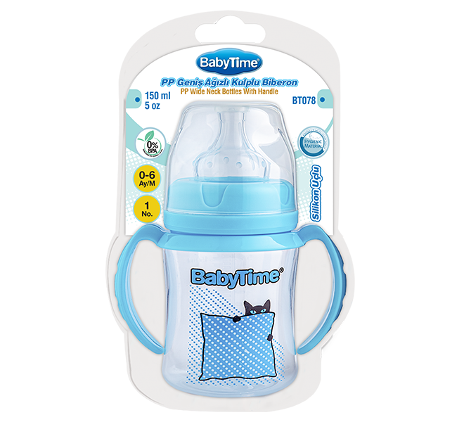 BABY TIME HAND FEED BOTTLE 150ml