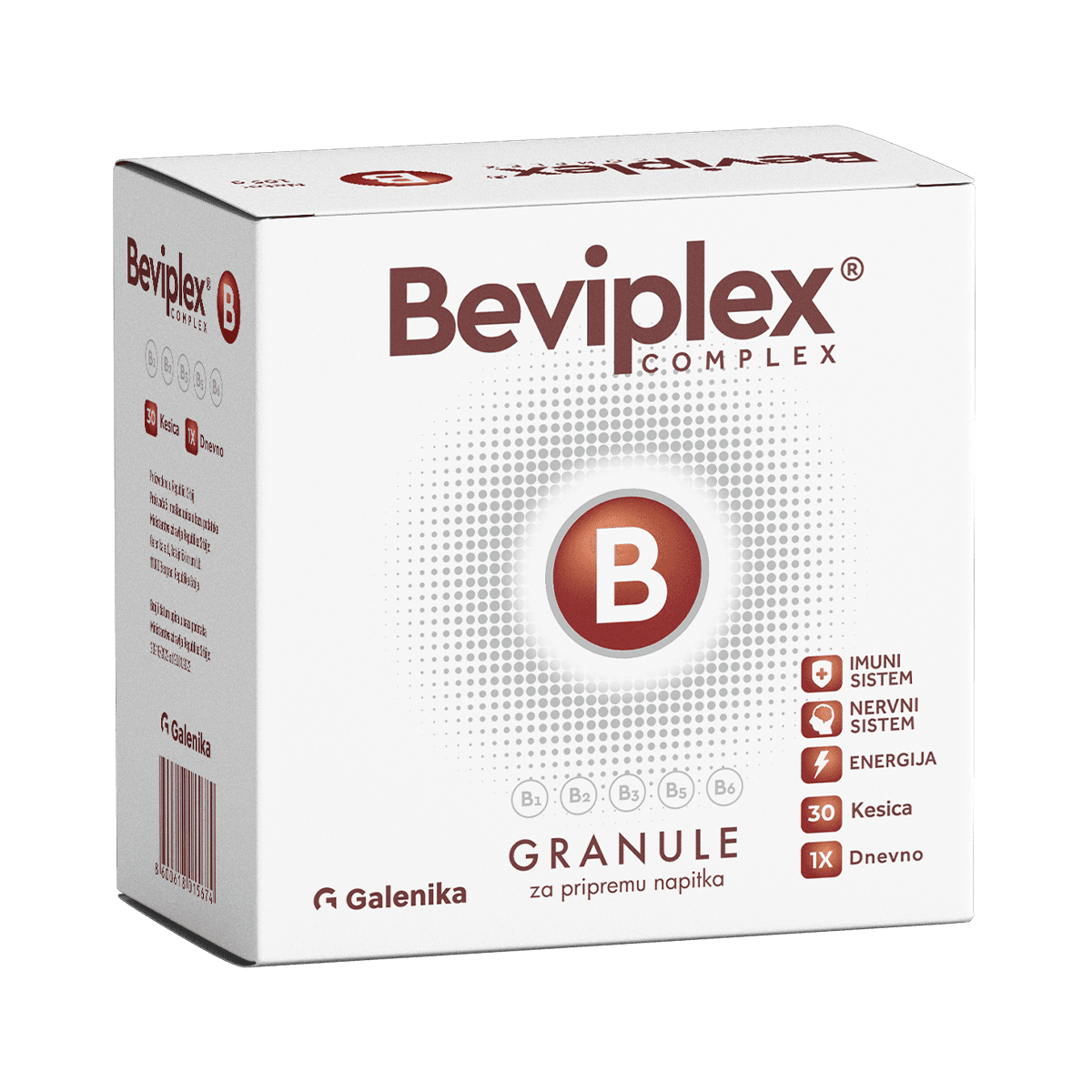 BEVIPLEX N GRANULU kesi x 30
