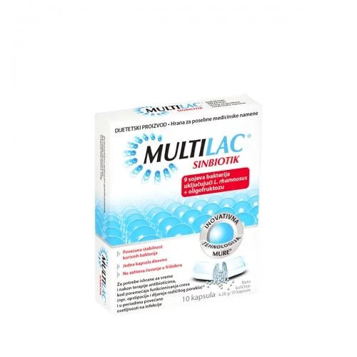 MULTILAC SINBIOTIK cps. x 10