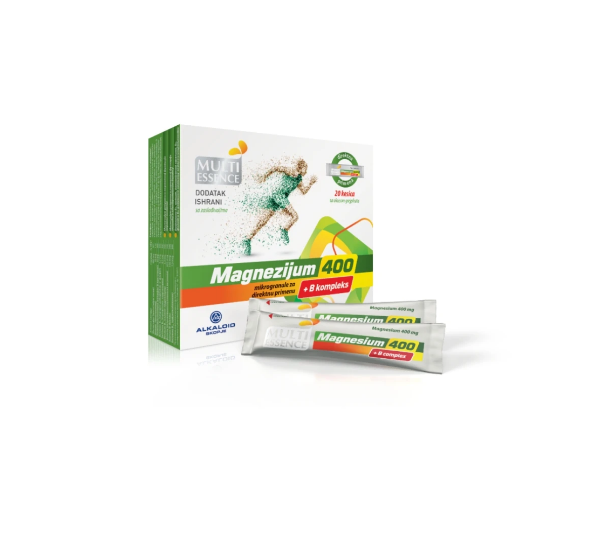 MAGNEZIUM 400 + B-COMPLEX DIRECT x 20