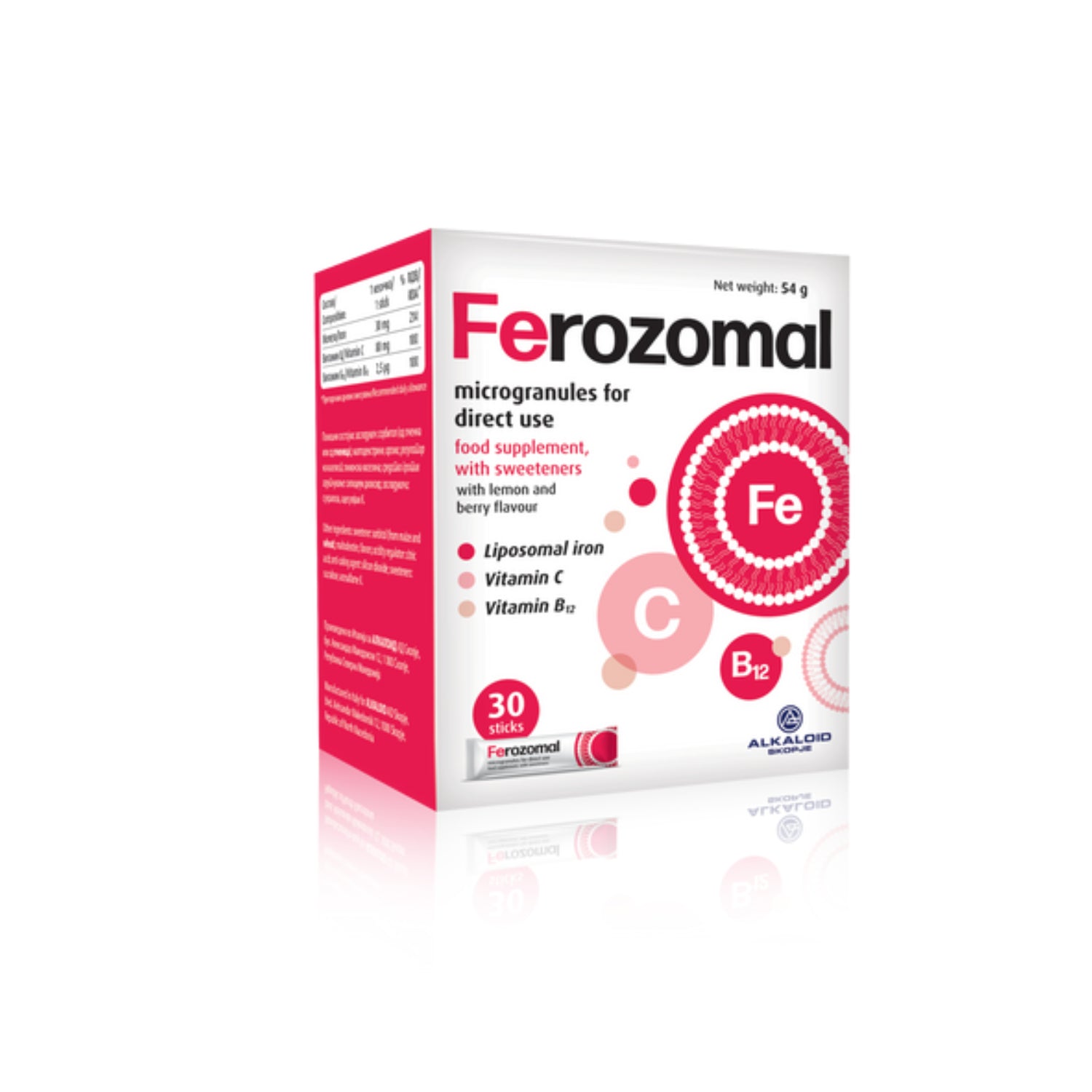 FEROZOMAL LIPOSOMAL IRON DIRECT x 30