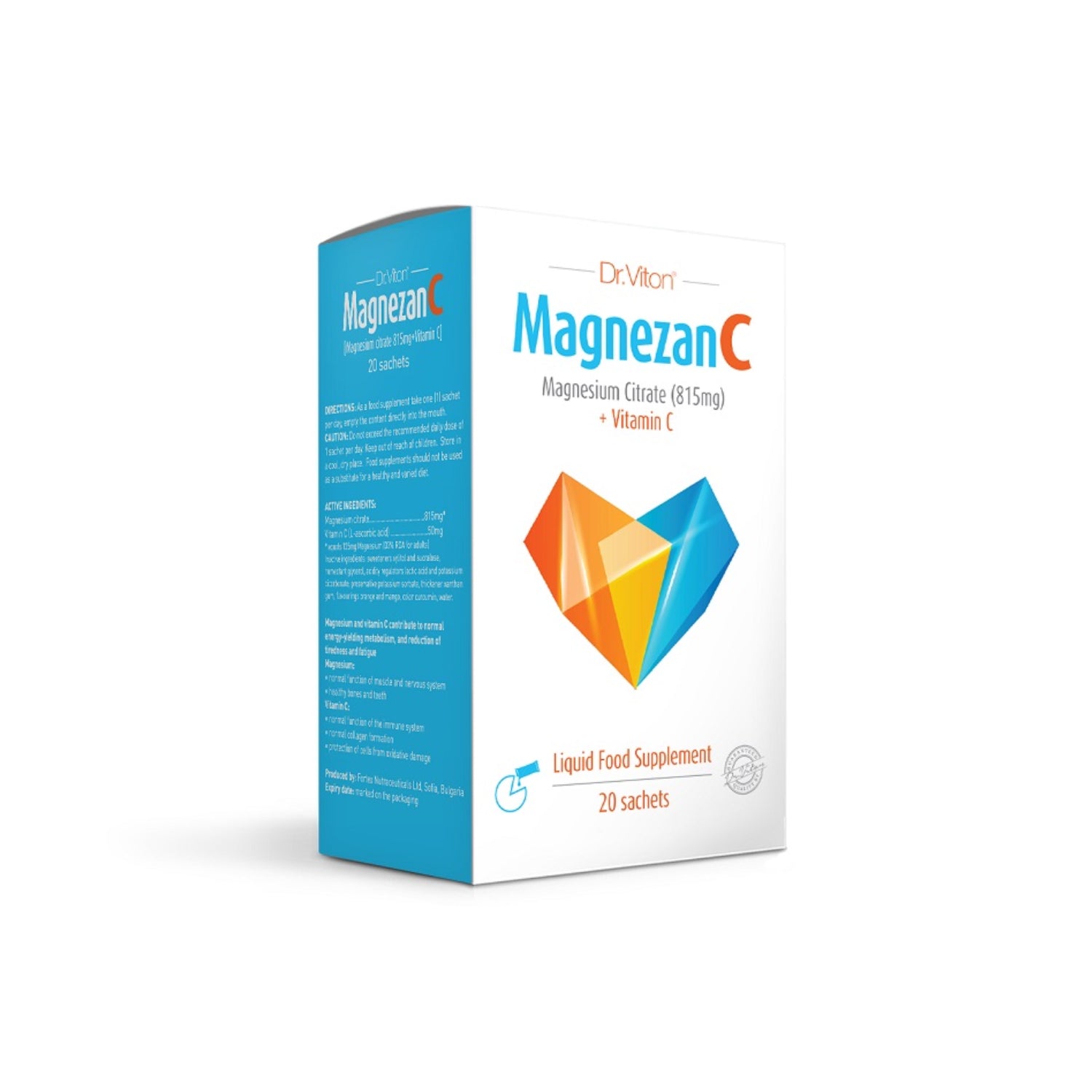 MAGNEZAN C LIQUID 20 x 815 mg