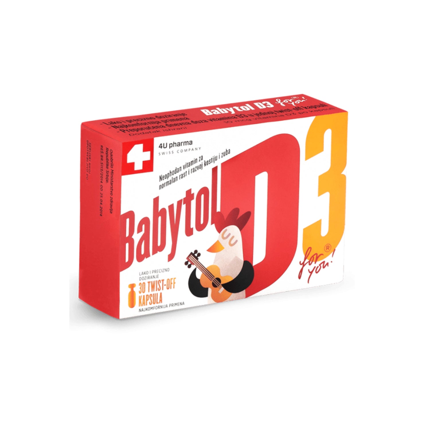BABYTOL D3 cps. x 30 cps.