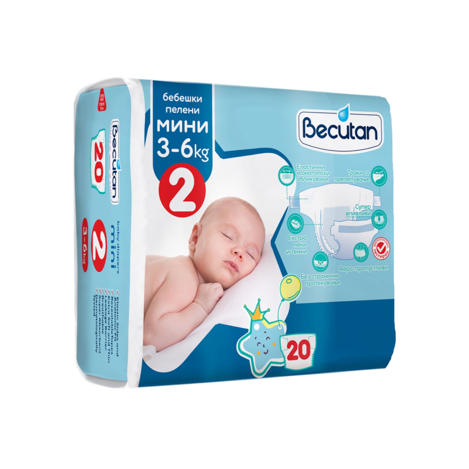 BECUTAN PELENI 3-6 kg x 20