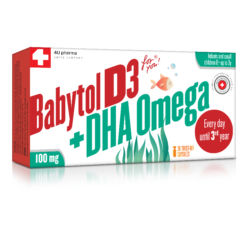 BABYTOL D3 + OMEGA cps. x 30