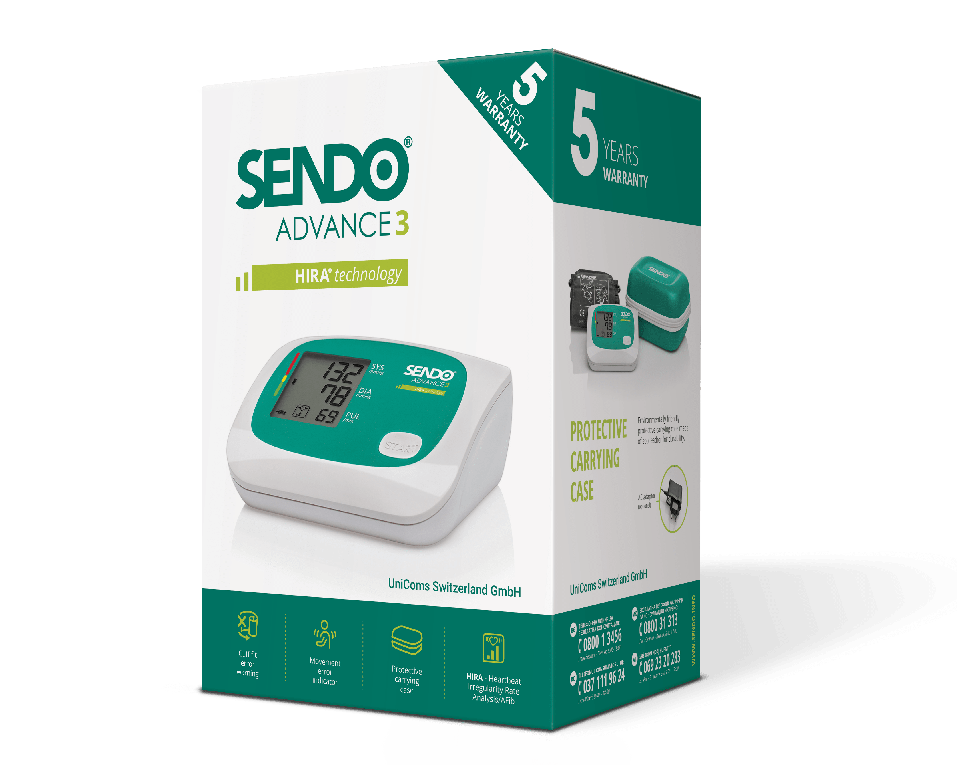 SENDO ADVANCE-3 HIRA TECHOLOGY APARAT ZA PRITISOK