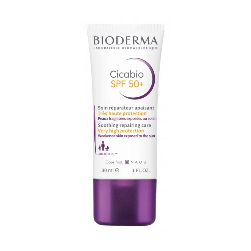 BIODERMA Cicabio Смирувачки регенеративен крем со СПФ 50+, 40 ml