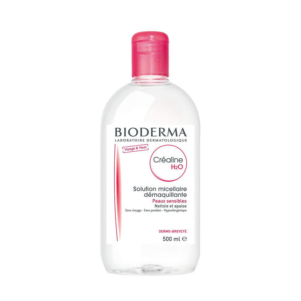 BIODERMA Crealine H2O Мицеларна вода за чувствителна кожа, 500 ml