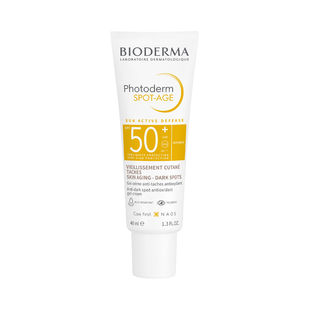 BIODERMA Photoderm Spot Age Антиоксидативна заштита од сонце против темни дамки и брчки, со СПФ 50+, 40 ml