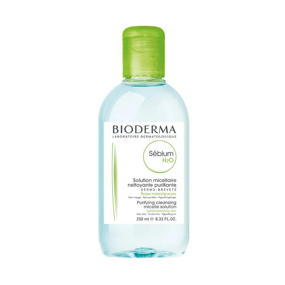 BIODERMA Sebium H2O Мицеларна вода за масна и комбинирана кожа, 250 ml