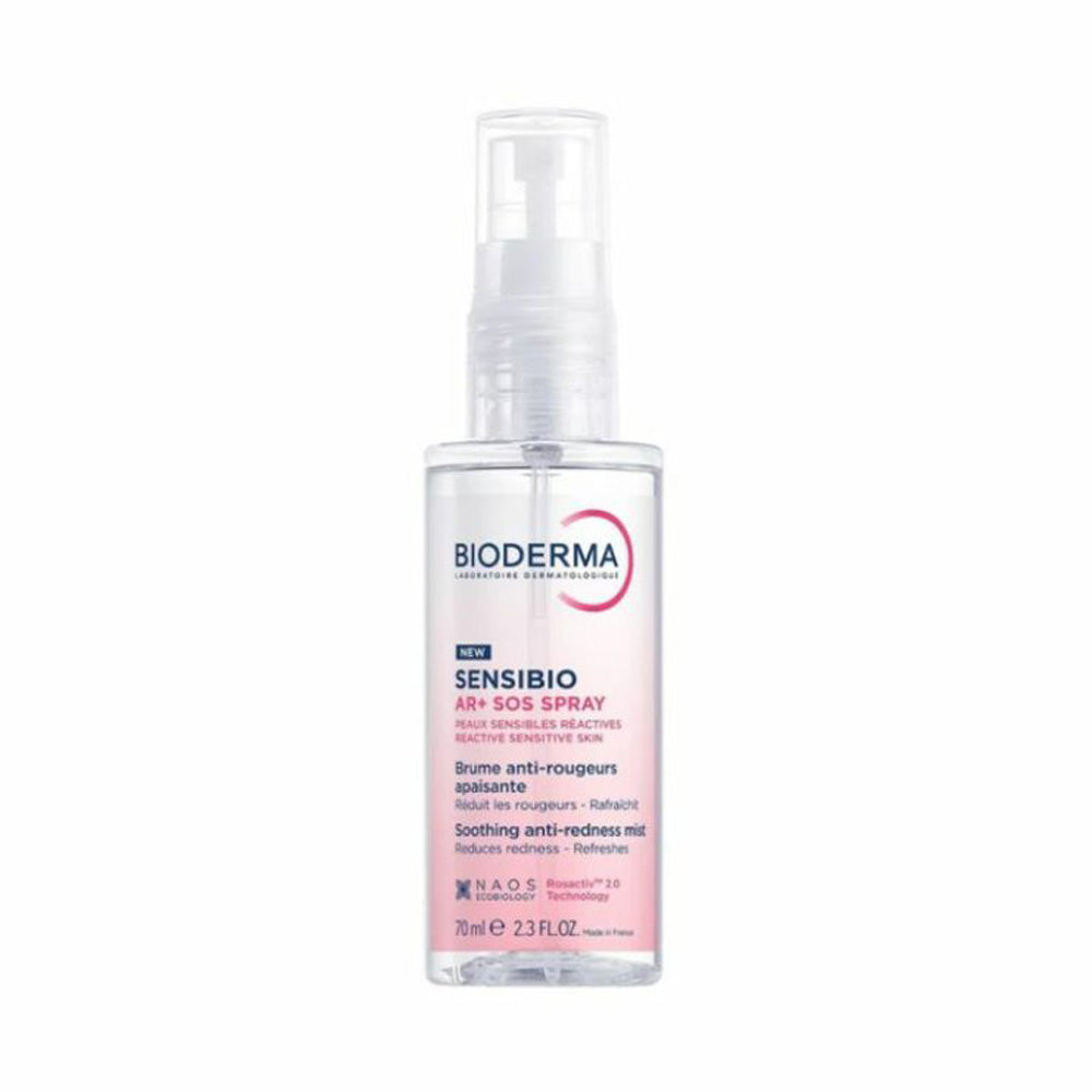 BIODERMA Sensibio АR+ SOS Смирувачки спреј против црвенило на кожата, 70 ml