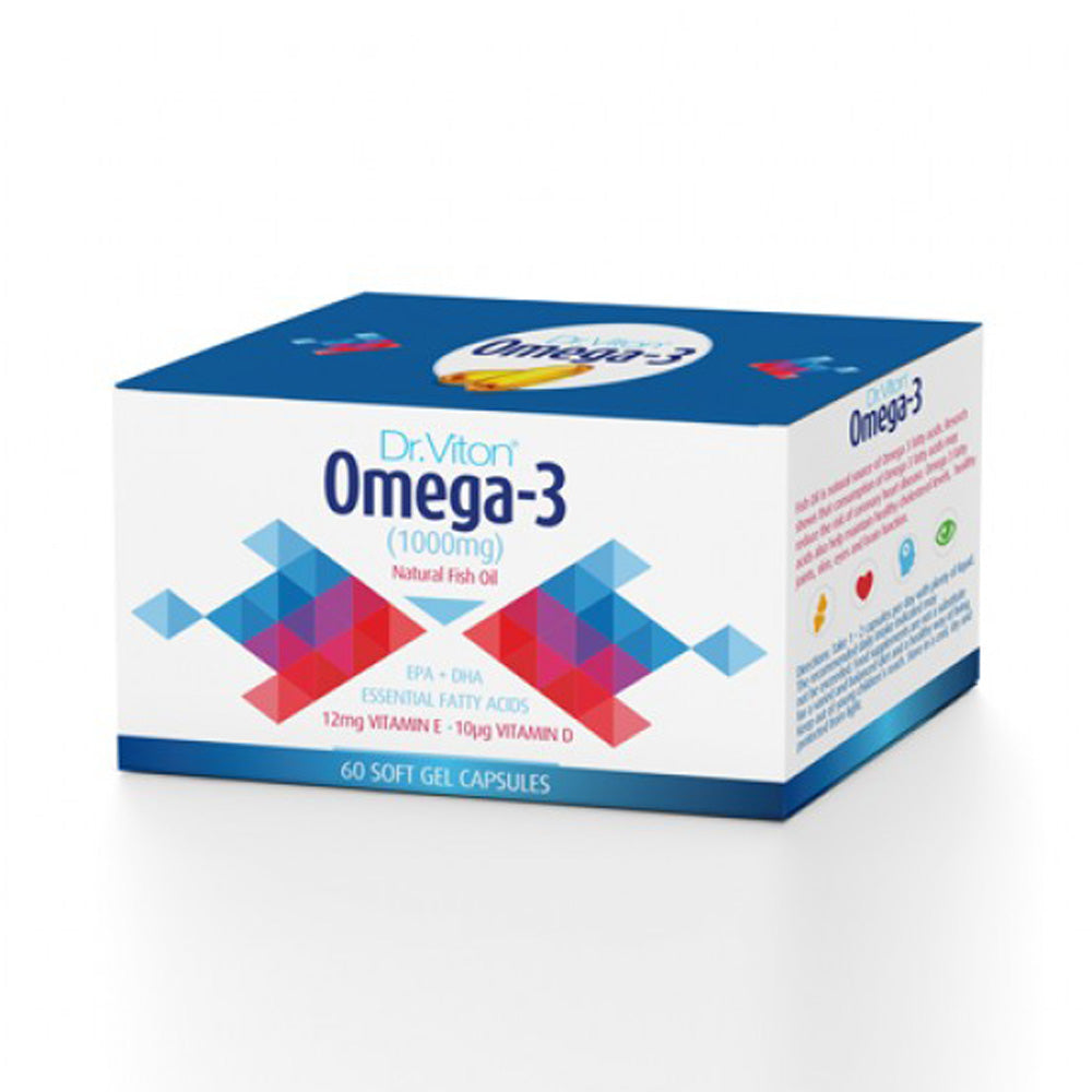 DR. VITON Omega 3, 60 капсули