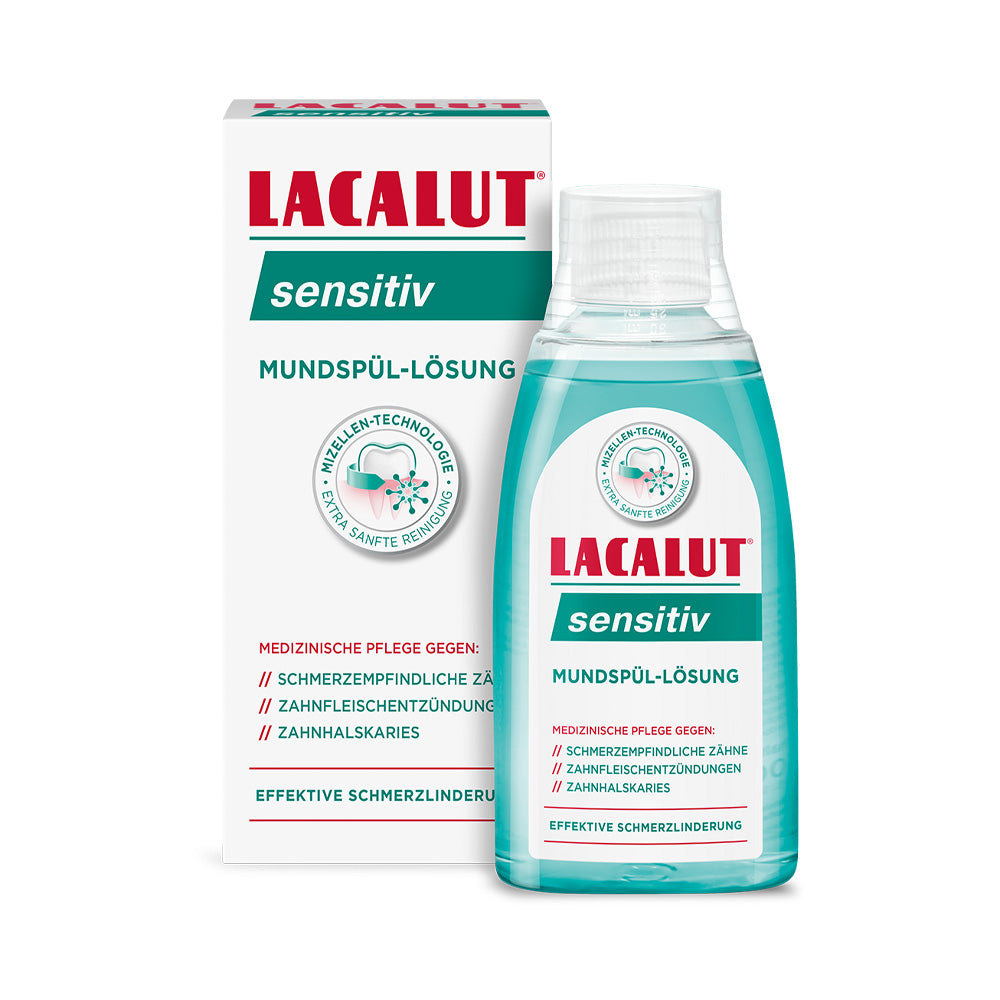 DR.THEISS Lacalut Sensitive Раствор за плакнење уста, 250 ml