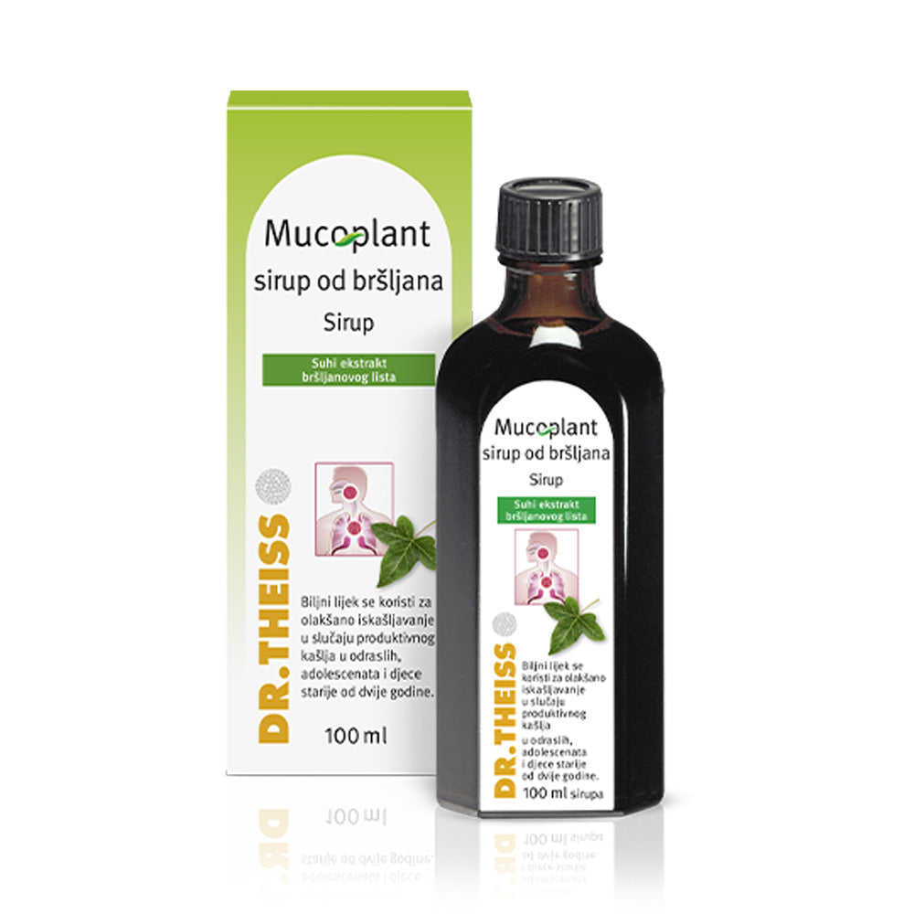 DR.THEISS Mucoplant Сируп од бршлен, 100 ml