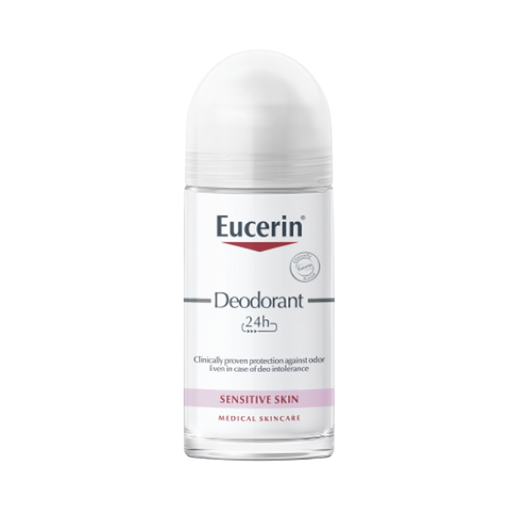 EUCERIN DEO Рол-он за чувствителна кожа 24 часа, 50 ml
