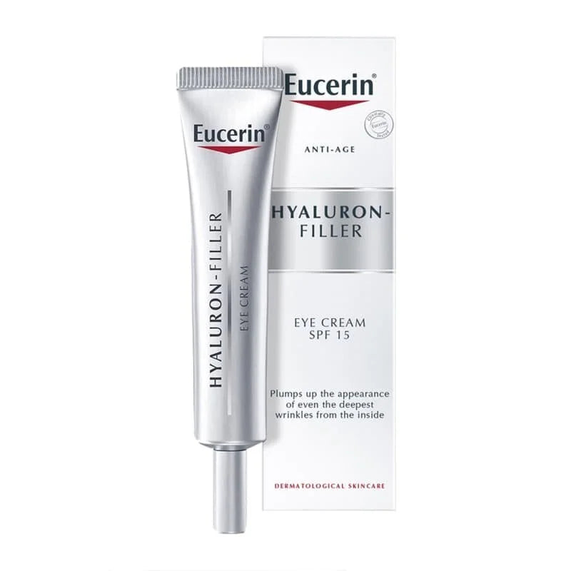 EUCERIN HYALURON-FILLER 3 x  EFFECT EYE CREAM SPF 15 15 ml