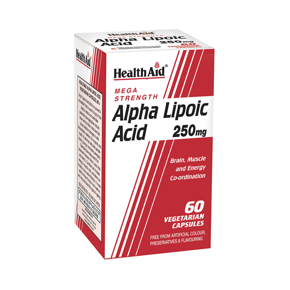 HEALTHAID Alpha Lipoic Acid 60 капсули