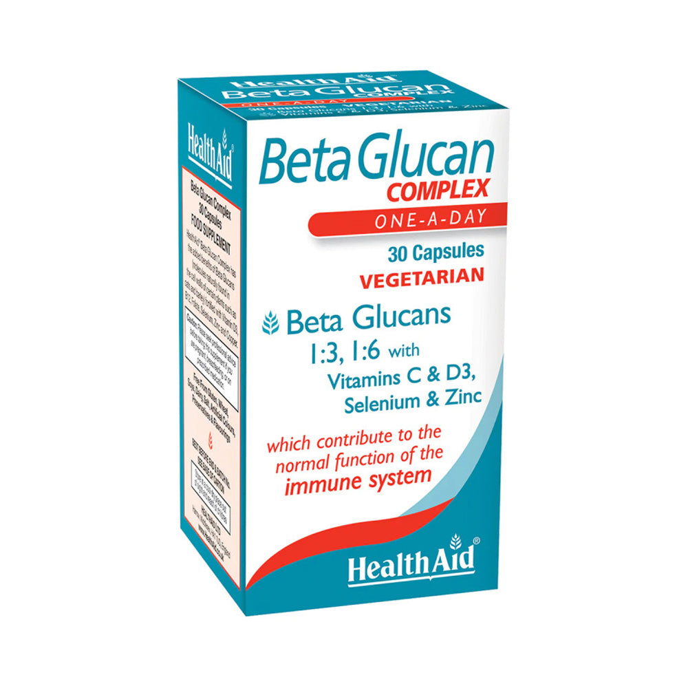 HEALTHAID Beta Glucan Complex 30 капсули