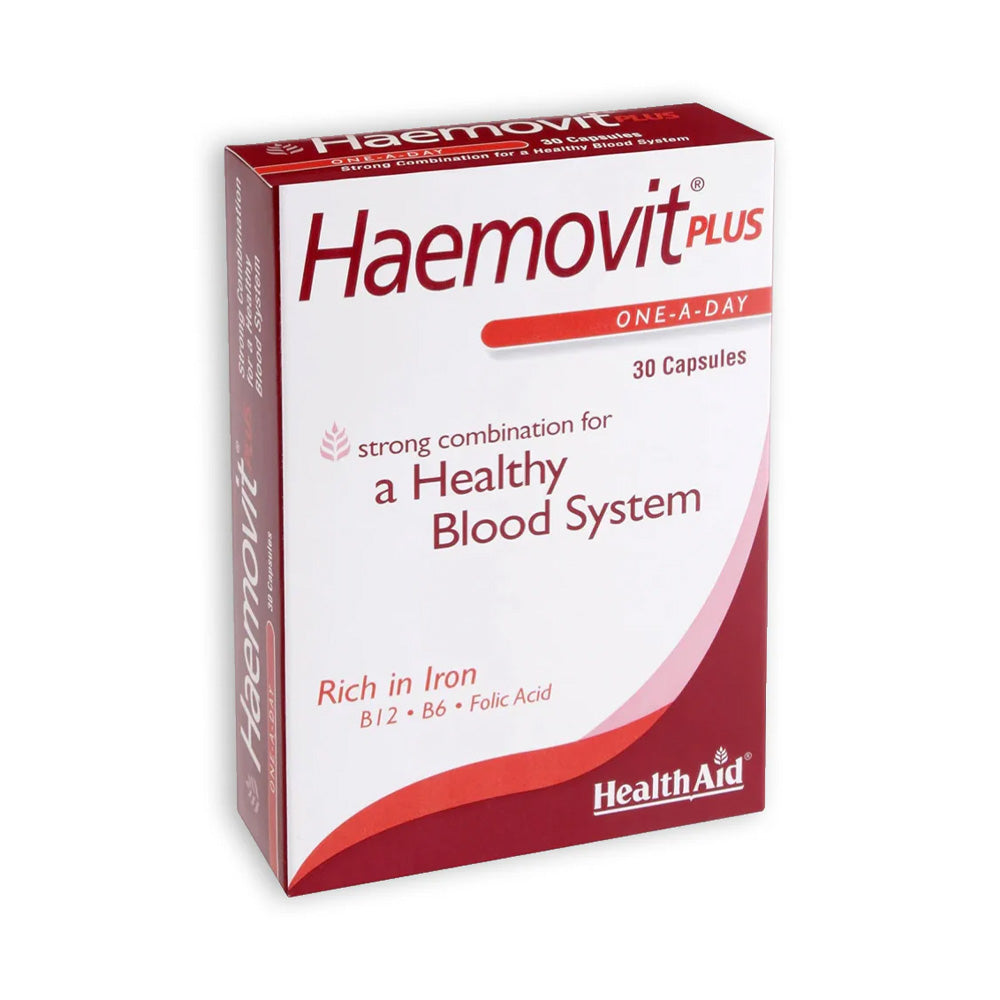 HEALTHAID Haemovit Plus 30 капсули