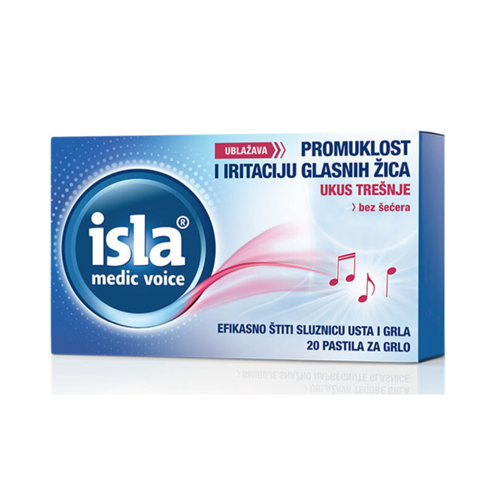 ISLA Medic Voice Пастили, 20 пастили