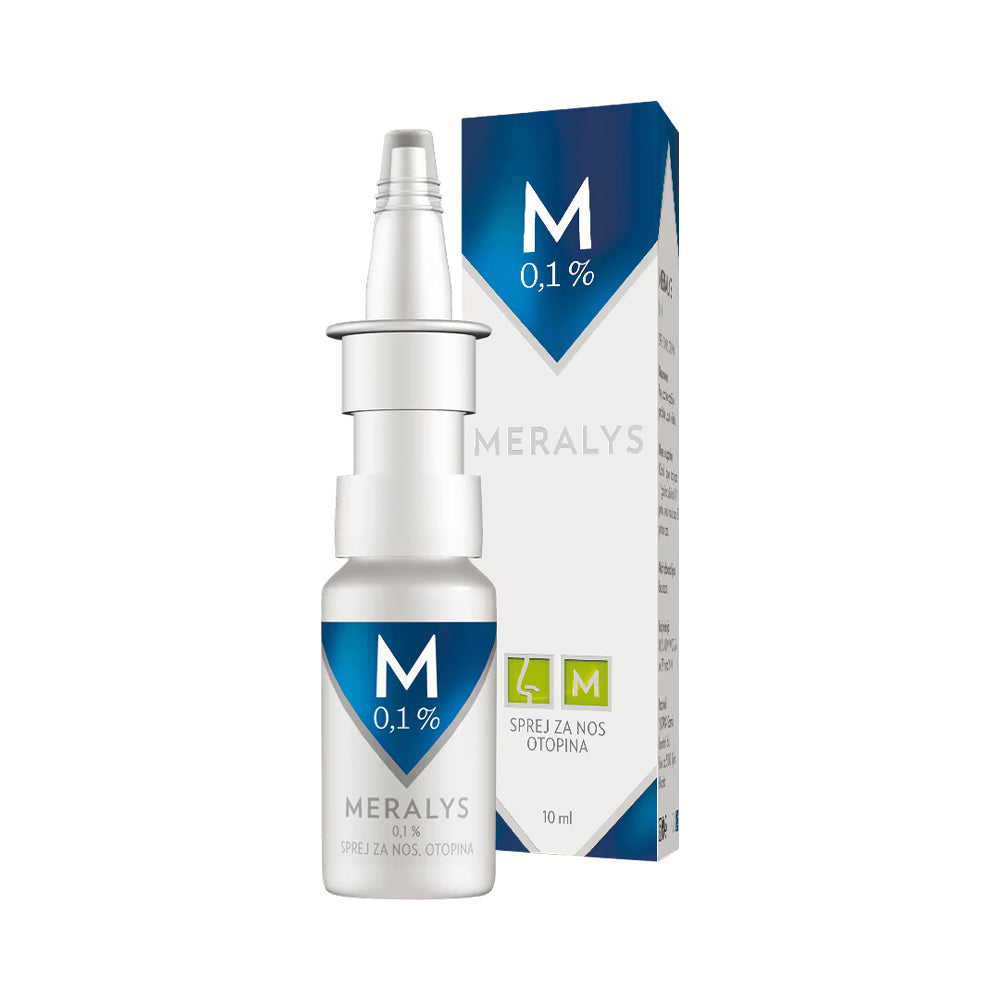 Meralys 0,1% спреј со пумпа за распрскување, 10 ml