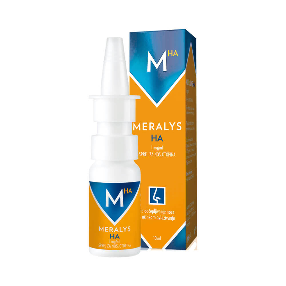Meralys ХА 0,1% спреј со пумпа за распрскување, 10 ml