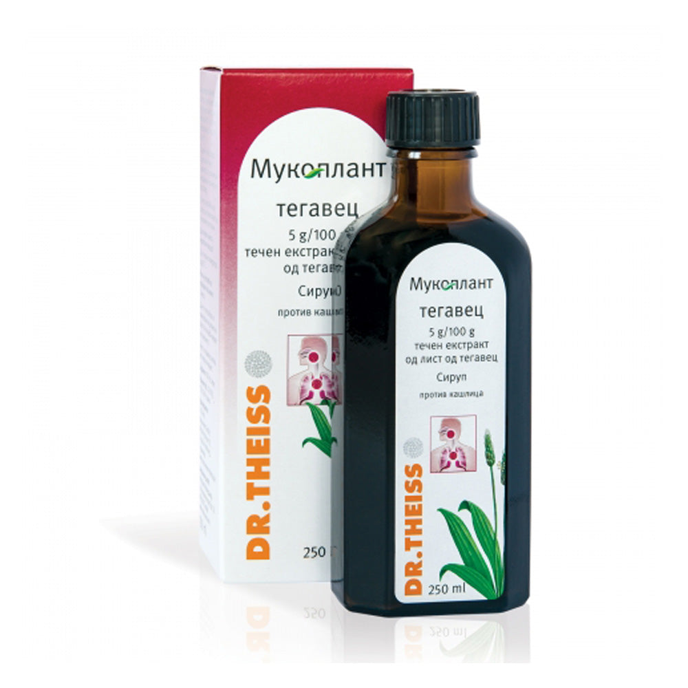 DR.THEISS Mucoplant Сируп од тегавец, 250 ml