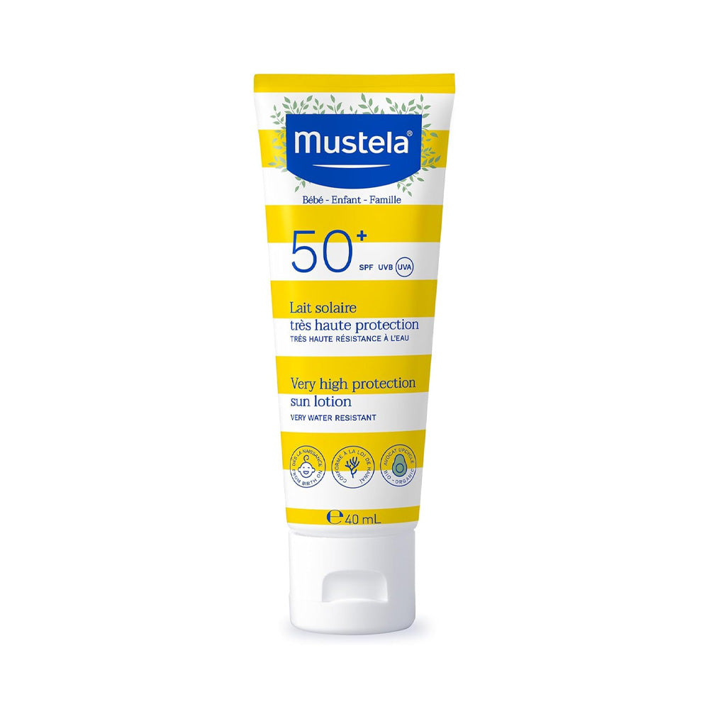 MUSTELA SUN Крема за лице со СПФ 50+, 40 ml