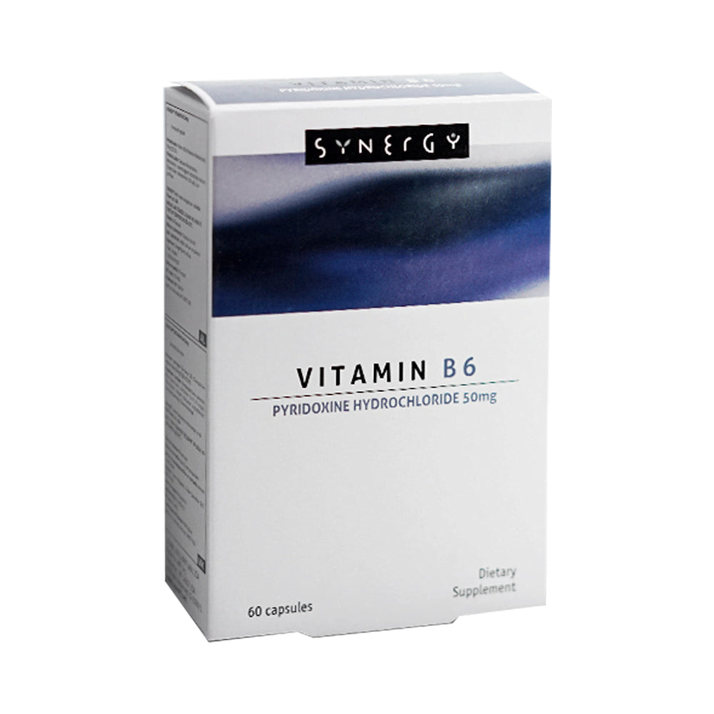 SYNERGY Витамин Б6, 60 капсули