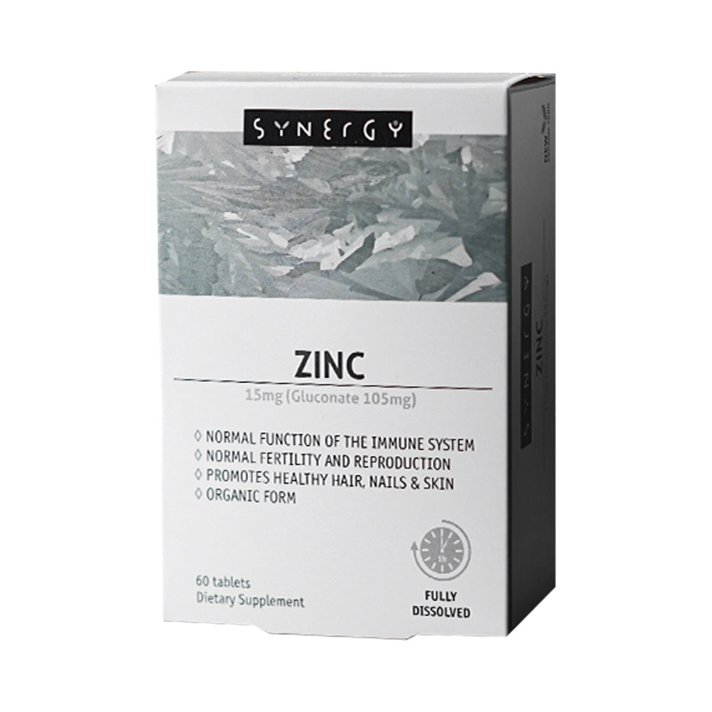 SYNERGY Цинк 15 mg, 60 таблети