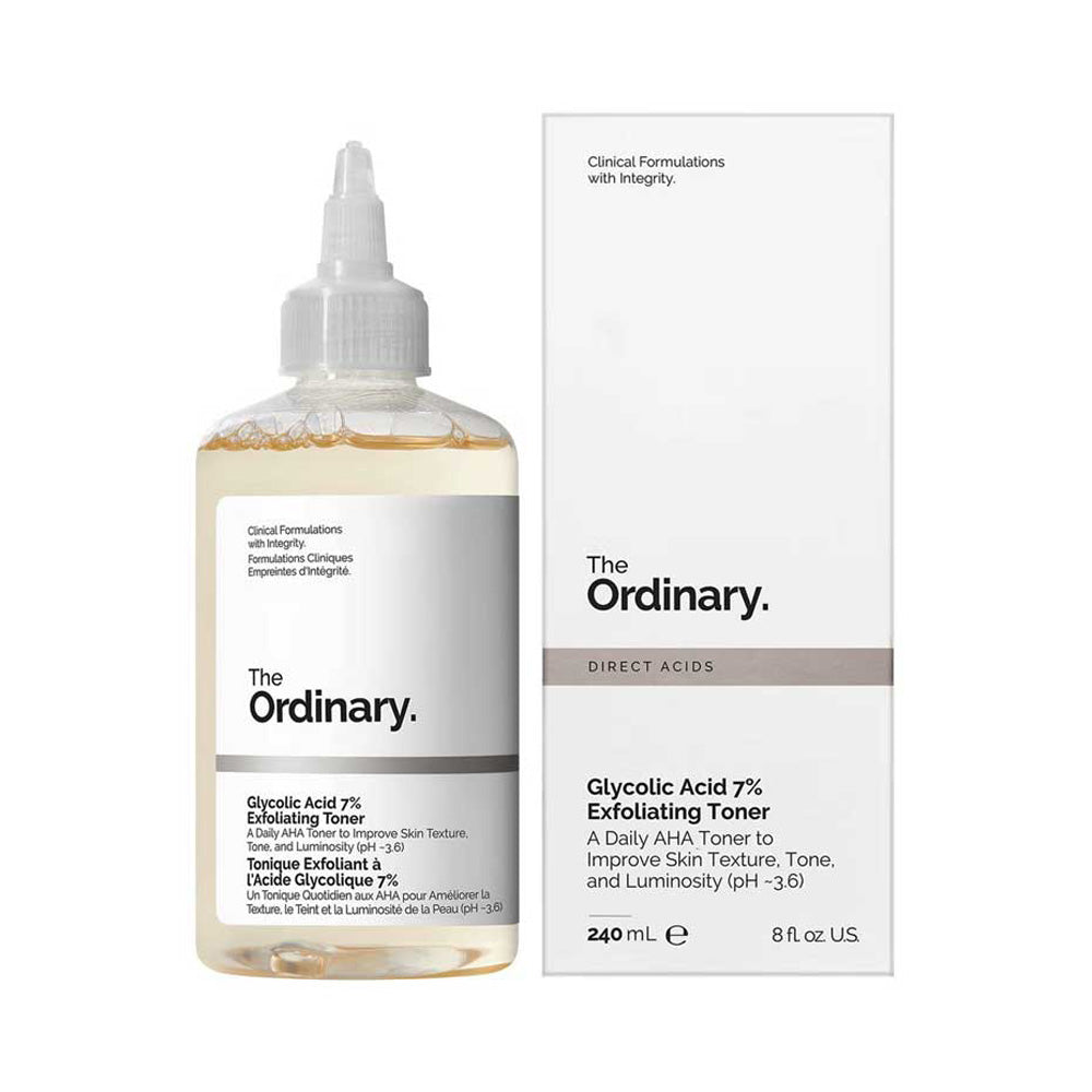 THE ORDINARY Раствор за тонирање со гликолна киселина 7%, 240 ml