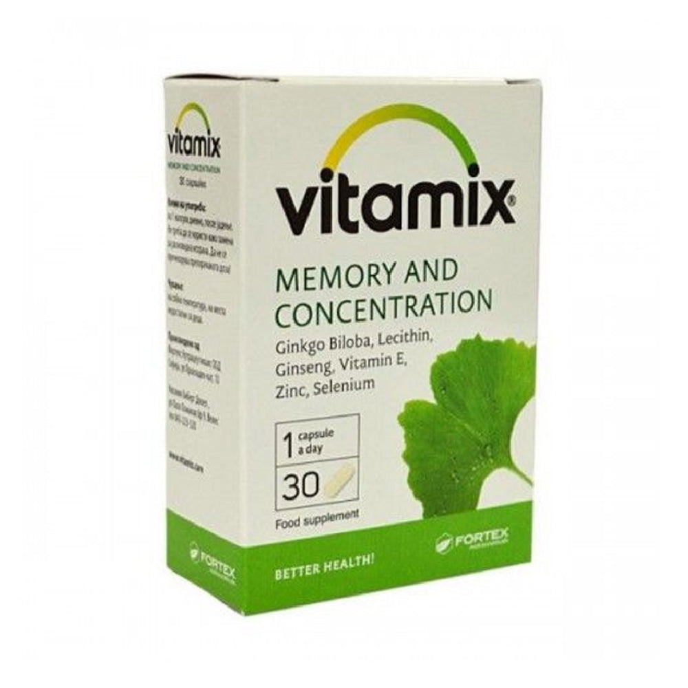 VITAMIX Меморија и концентрација, 30 капсули