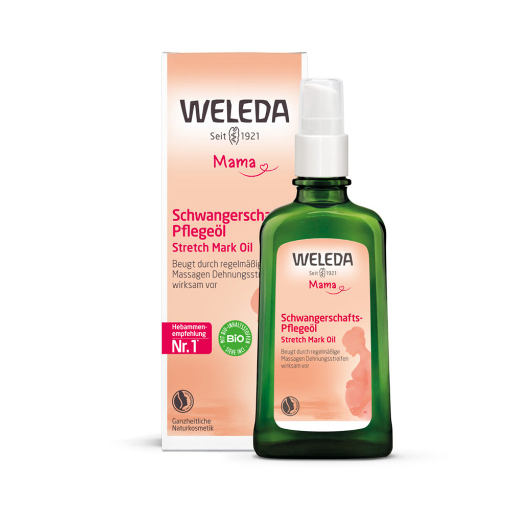 WELEDA MAMA Масло за масажа на трудници против стрии 100 ml