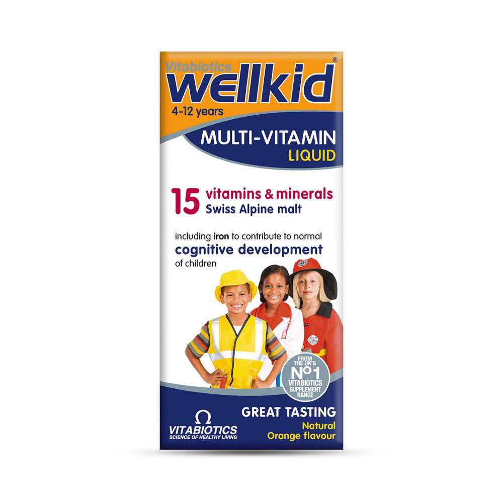 VITABIOTICS Wellkid Мултивитамински сируп, 150 ml