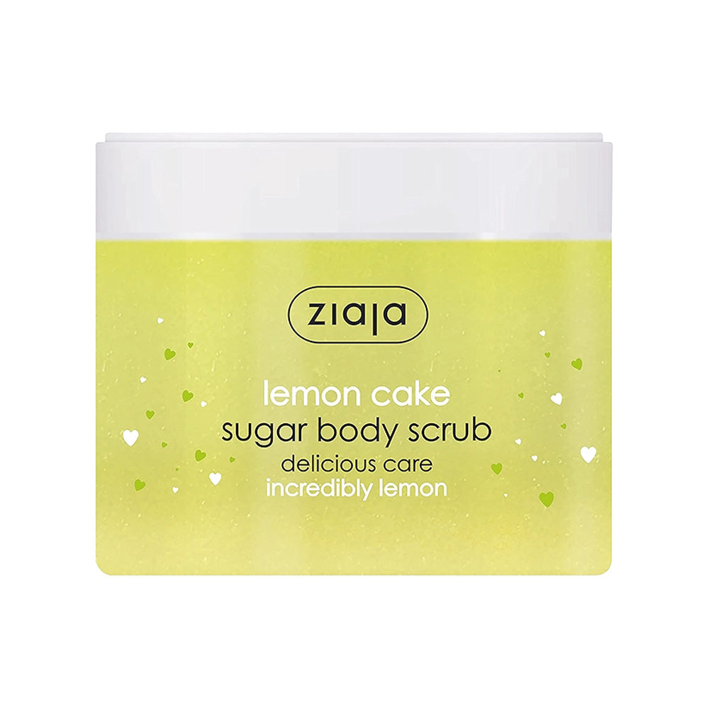 ZIAJA Lemon Cake Шеќерен пилинг за тело, 300 ml